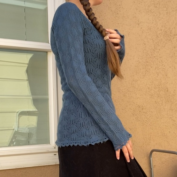 [Smart Set] Blue Sweater - Picture 6 of 8